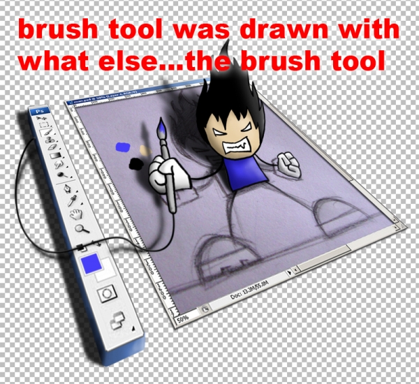 Creation of coming to life: Step 8
